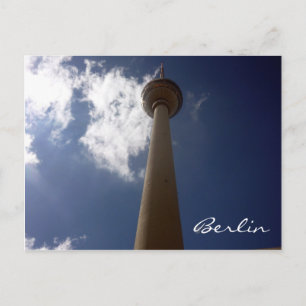 Carte Postale fernsehturm élevé