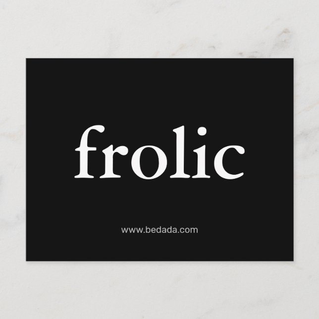 Carte Postale féroce (Devant)