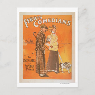 Carte Postale Ferris Comedians "Pacemakers at Popular Prices"