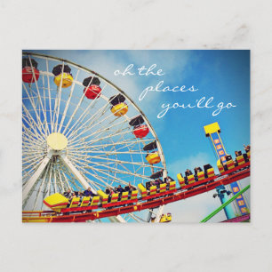 Carte Postale Ferris Rouleau Dessous de verre Lieux Vous Allez S