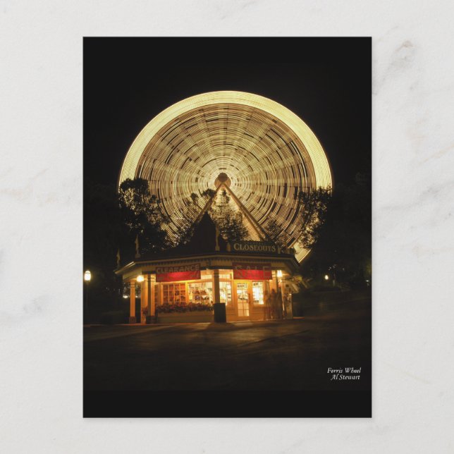 Carte Postale Ferris Wheel (Devant)