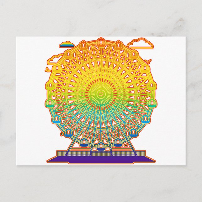 Carte Postale Ferris_Wheel (Devant)