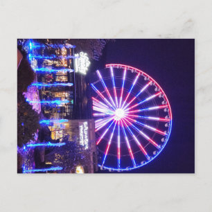 Carte Postale Ferris Wheel at Night