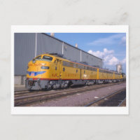 Carte postale ferroviaire classique