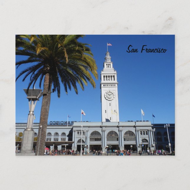 Carte Postale Ferry Building - San Francisco (Devant)