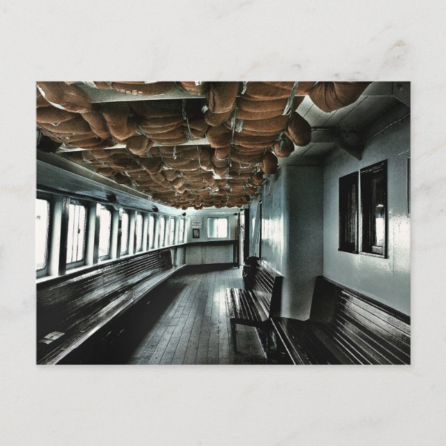 Carte Postale ferry de l'île de Toronto (Devant)