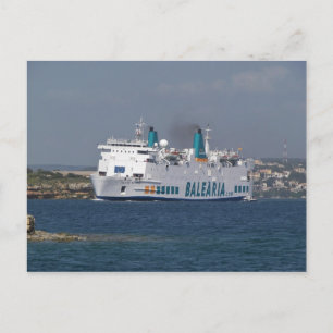 Carte Postale Ferry Isla De Botafoc