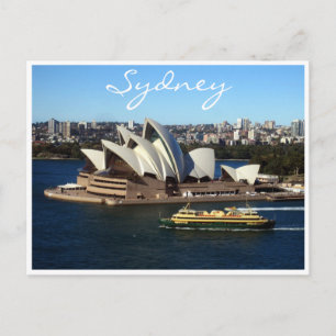 Carte Postale ferry opéra de sydney