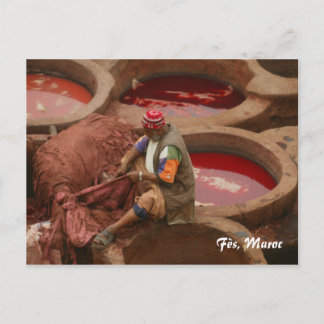 Carte Postale Fès, Maroc