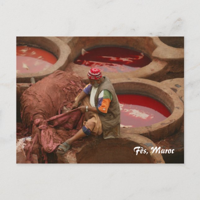 Carte Postale Fès, Maroc (Devant)