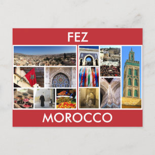 Carte Postale fes scènes maroc