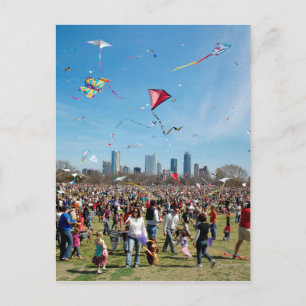 Carte Postale Festival 3 de cerf-volant de parc de Zilker -