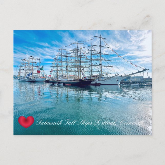 Carte Postale FESTIVAL DE FALMOUTH TASHERS Cornwall Photo (Devant)