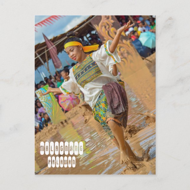 Carte Postale Festival de Malagnang à Palawan (Devant)