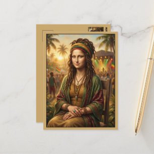 Carte Postale Festival de reggae Belle Mona Lisa