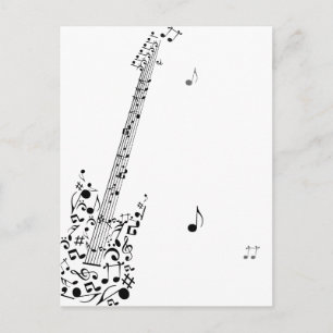 Carte Postale Festival de rock