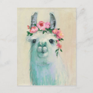 Carte Postale Festival Llama