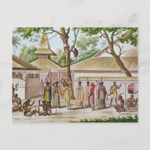 Carte Postale Festival religieux à Caieli, île de Buru