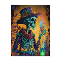 Festive Calavera ! - Art du squelette mexicain