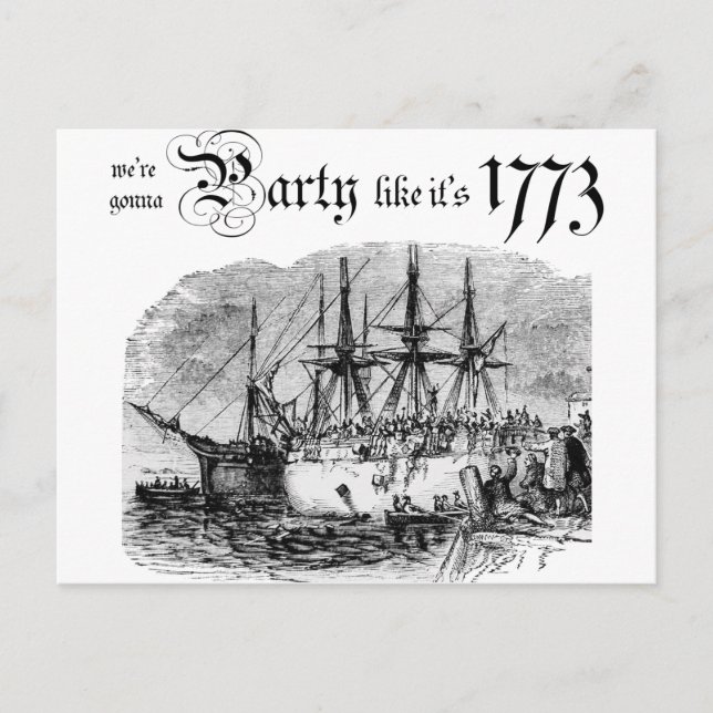 Carte Postale Fête comme C'est 1773 (Devant)