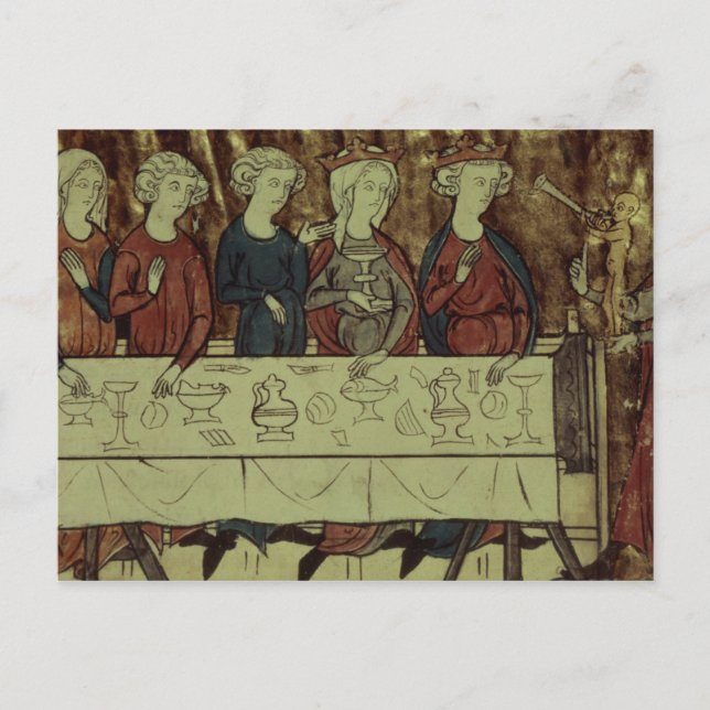 Carte Postale Fête d'anniversaire de Nubien, roi d'Arménie (Devant)