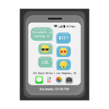 Fête d'anniversaire sur le thème des Emoji