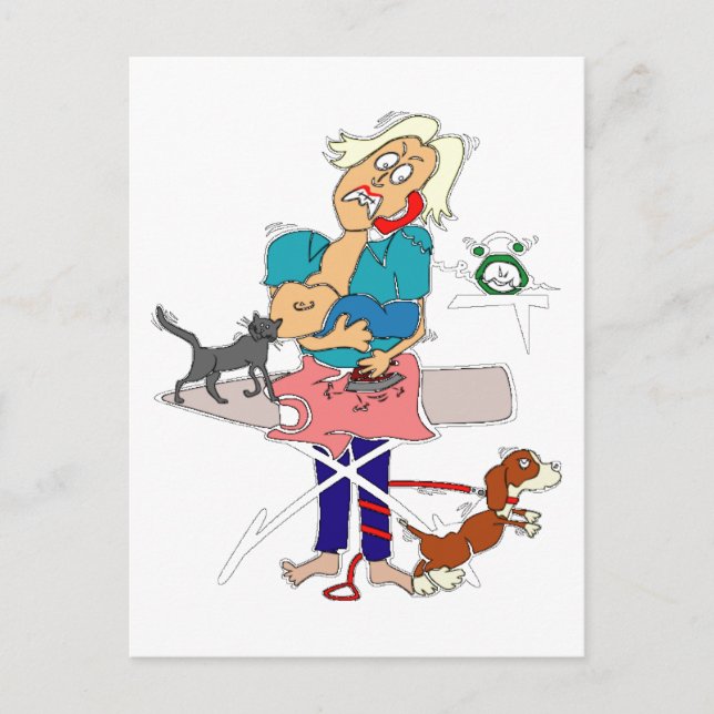 Carte Postale Fête de la mère, ZSSG (Devant)