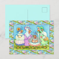 FÊTE DE POULE FEMELLE, AMIS À PLUMES DE PAYS Drôle