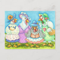 FÊTE DE POULES, AMIS À PLUMES DE CAMPAGNE Drôle