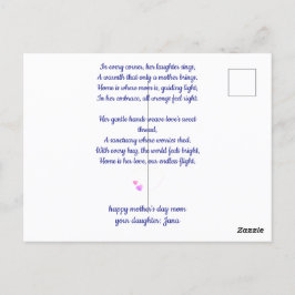 Carte Postale Fête des mères