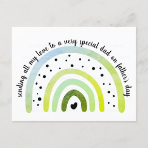 Carte postale fête des pères - Père spécial