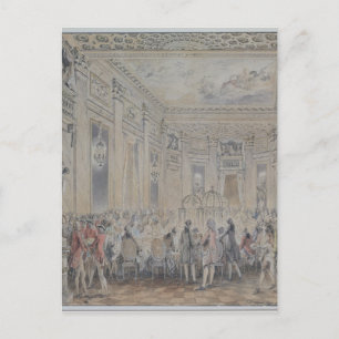Carte Postale Fête donnée par Madame du Barry pour Louis XV