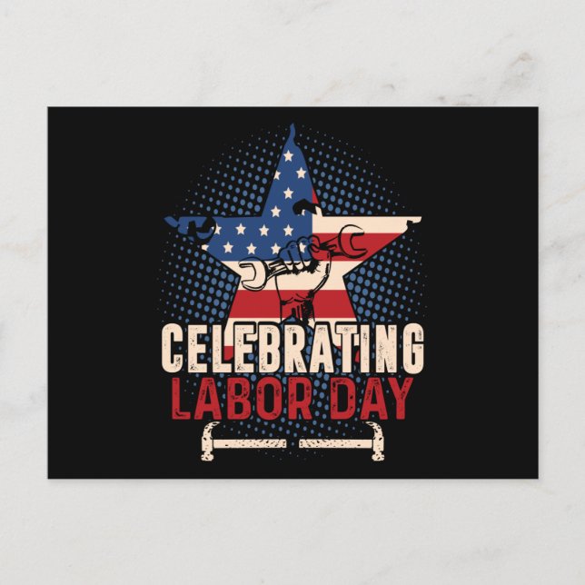 Carte Postale Fête du Travail (Devant)