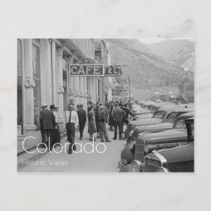 Carte Postale Fête Du Travail À Silverton, Colorado, 1940