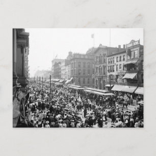 Carte Postale Fête du Travail, Buffalo, New York : 1900