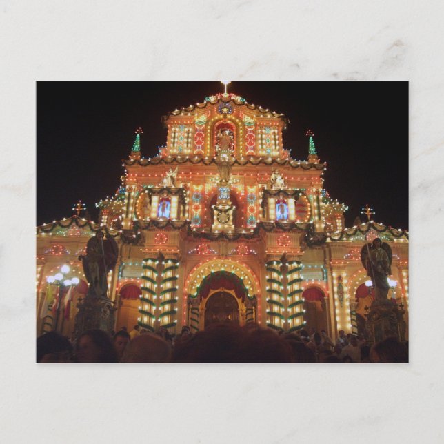 Carte Postale Fête maltaise (Devant)