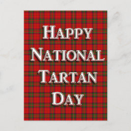 Carte Postale Fête nationale du Tartan