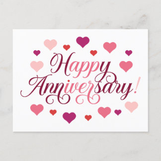 Carte Postale Fêter l'amour : Joyeux anniversaire