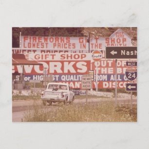 Carte Postale Fêtons ! - VINTAGE