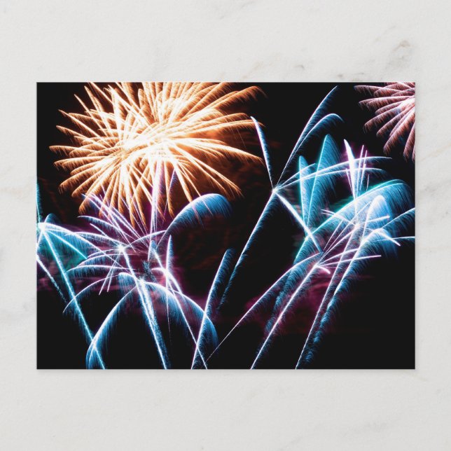 Carte Postale Feu (Devant)