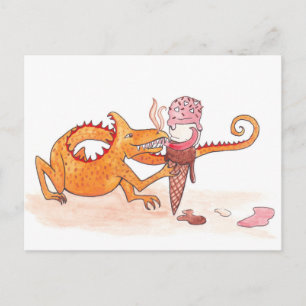 Carte Postale Feu contre glace