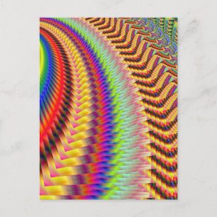 Carte Postale Feu d'artifice de Rocket Man