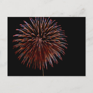 Carte Postale Feu d'artifice (hanabi)