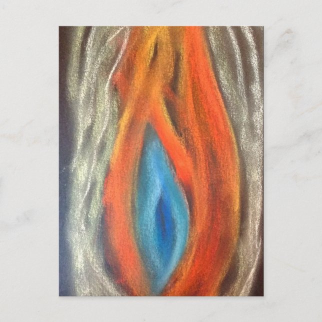 Carte Postale Feu et eau (Devant)