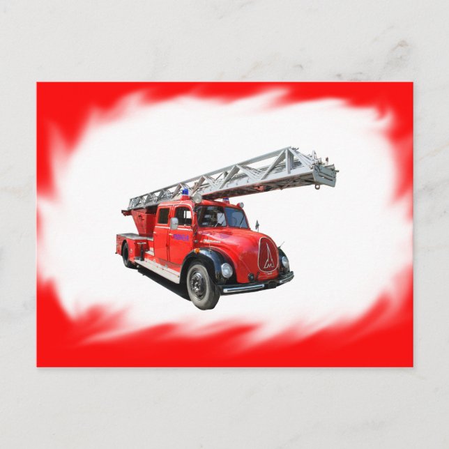Carte Postale Feuerwehr-Postkarte (Devant)