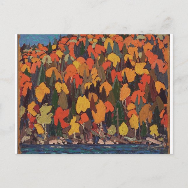 Carte Postale Feuillage d'automne - Paysage canadien par Tom Tho (Devant)