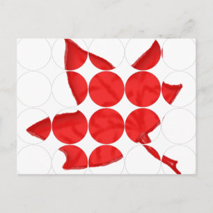 Carte Postale Feuille canadienne