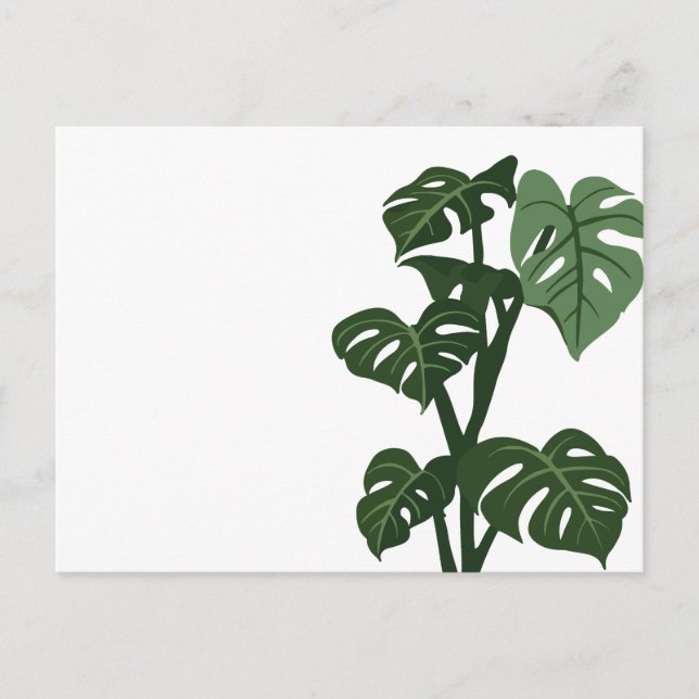Carte Postale Feuille d'art Boho (Devant)
