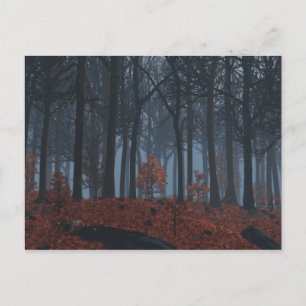 Carte postale Feuille d'hiver