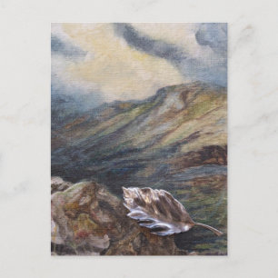 Carte postale Feuille "Voyage sur"